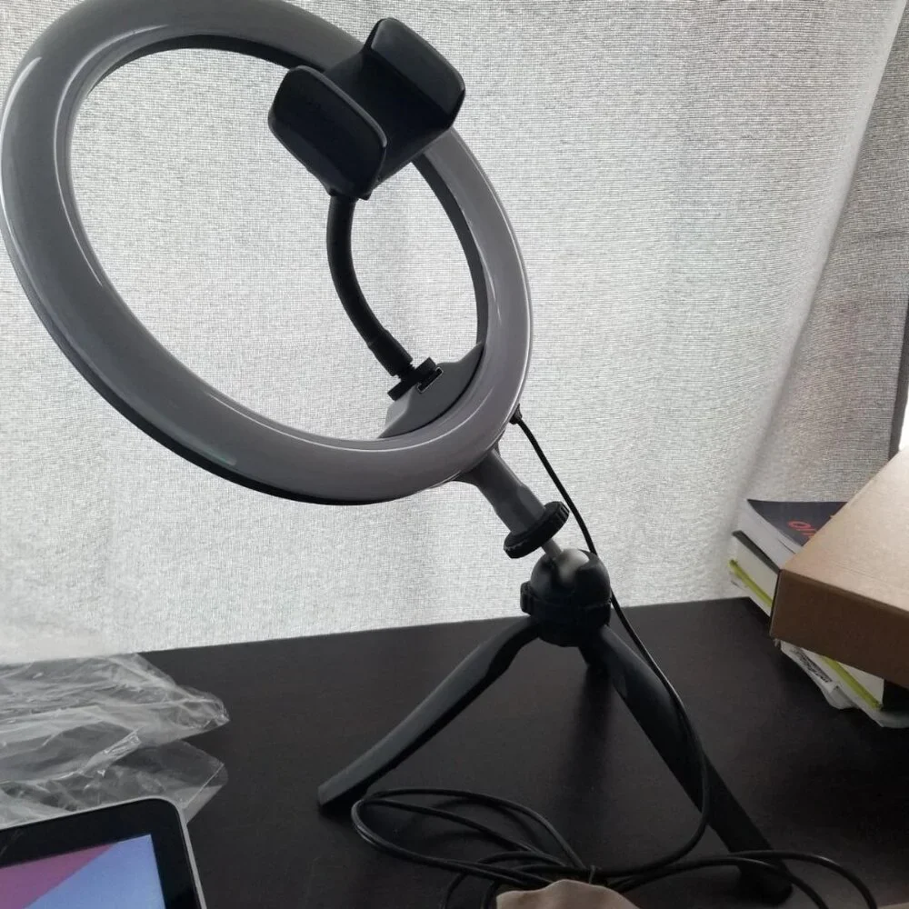 10.5in Laptop Ring Light with Stand